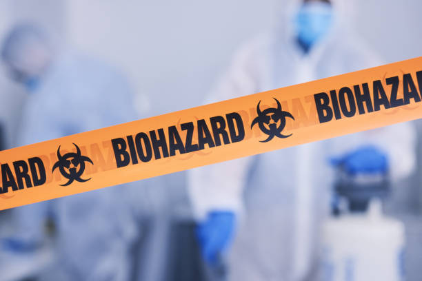 Professional Blood Cleanup technician working in Hillsborough, NH